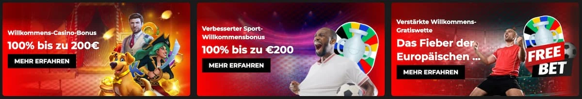 21red Casino Österreich Bonus