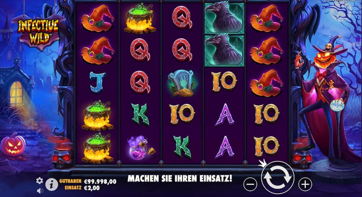 Infective wild slot österreich