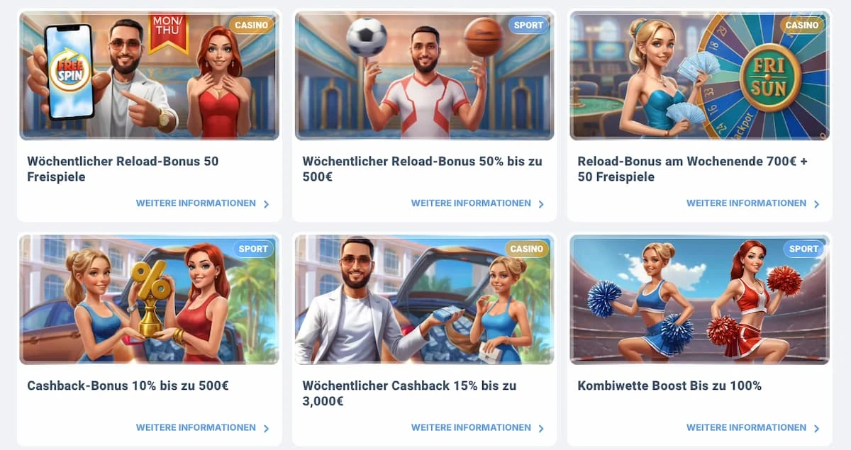 Beteum Bestandskundenbonus Casino Österreich