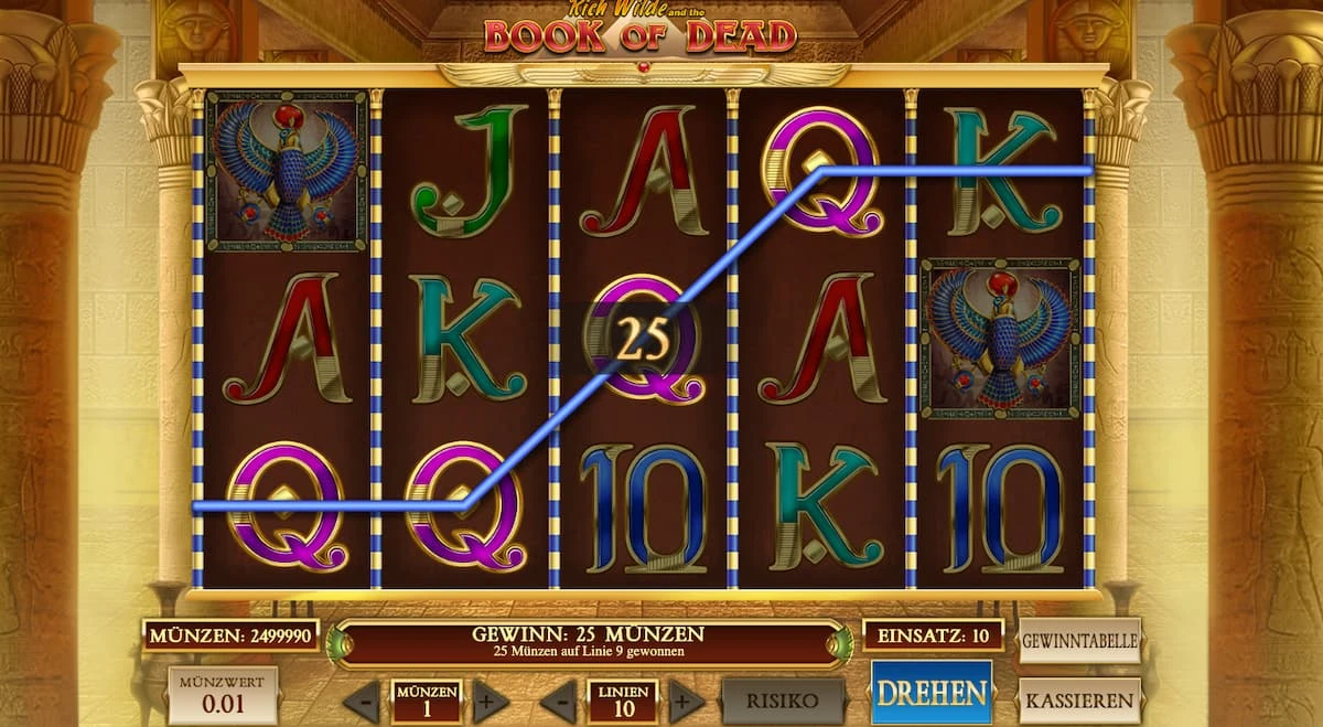 Book of dead casino slot freispiele ohne einzahlung