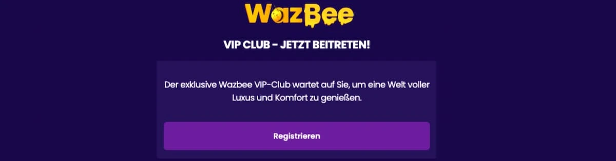 Wazbee casino VIP Geburtstagsbonus