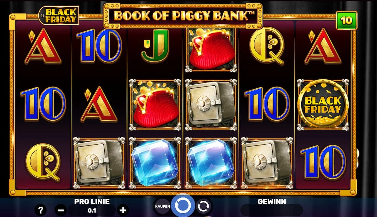  book of piggy bank black friday slot