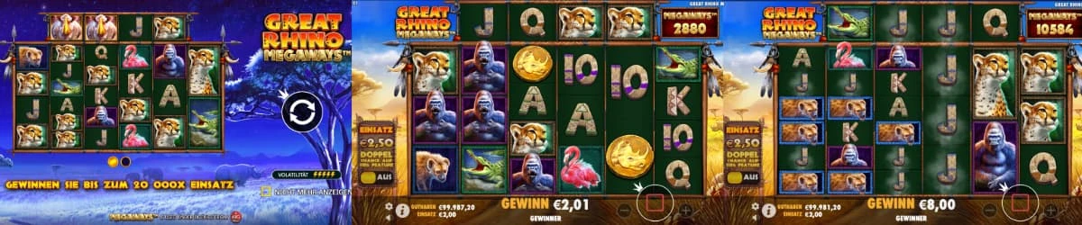 great rhino megaways in österreichischen casinos - banner